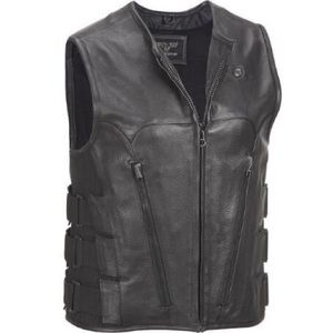 Wilson Leather Biker Vest